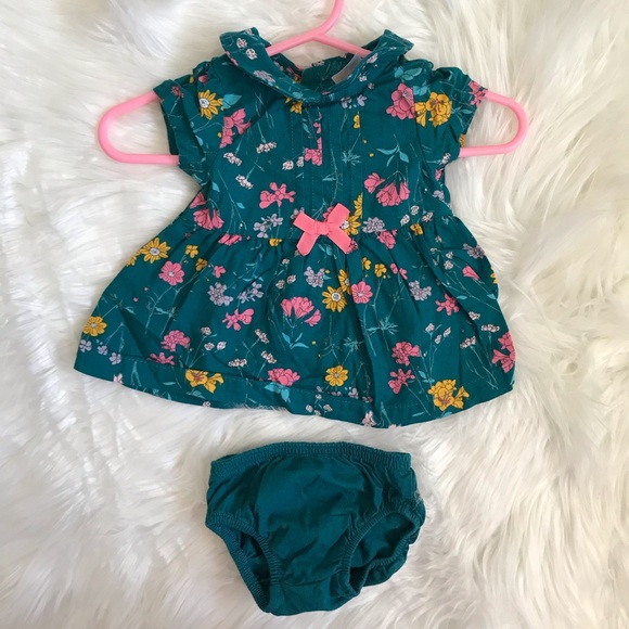 Carter's Other - Carter’s Newborn Baby Girl 2 Piece Floral Set 💕